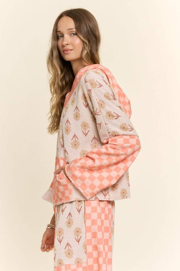 Retro Checkered Lounge Set