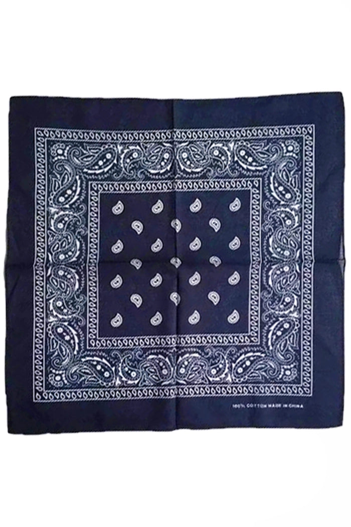 Paisley Print Square Bandanas