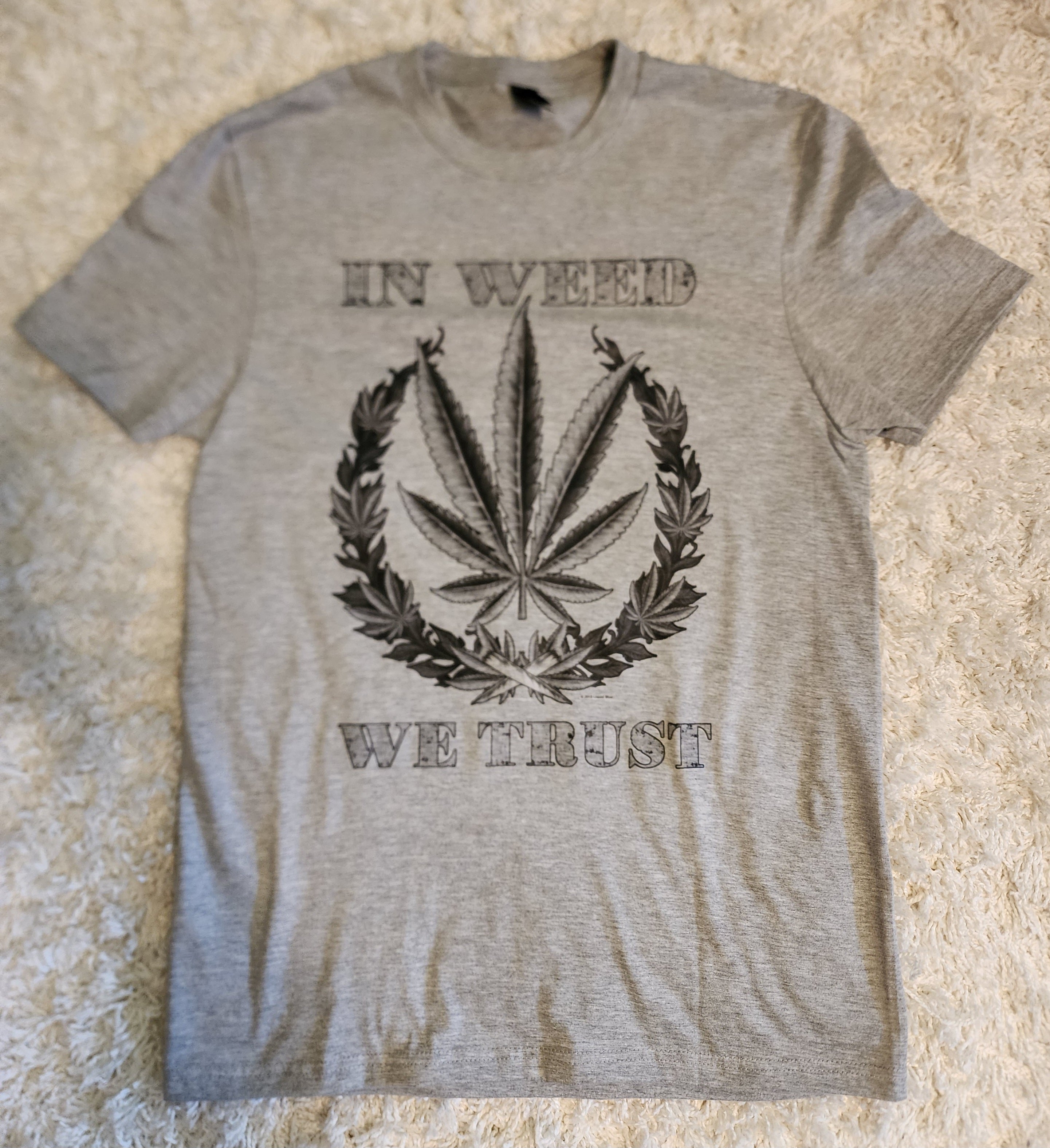 In Weed We Trust Solar T-shirt