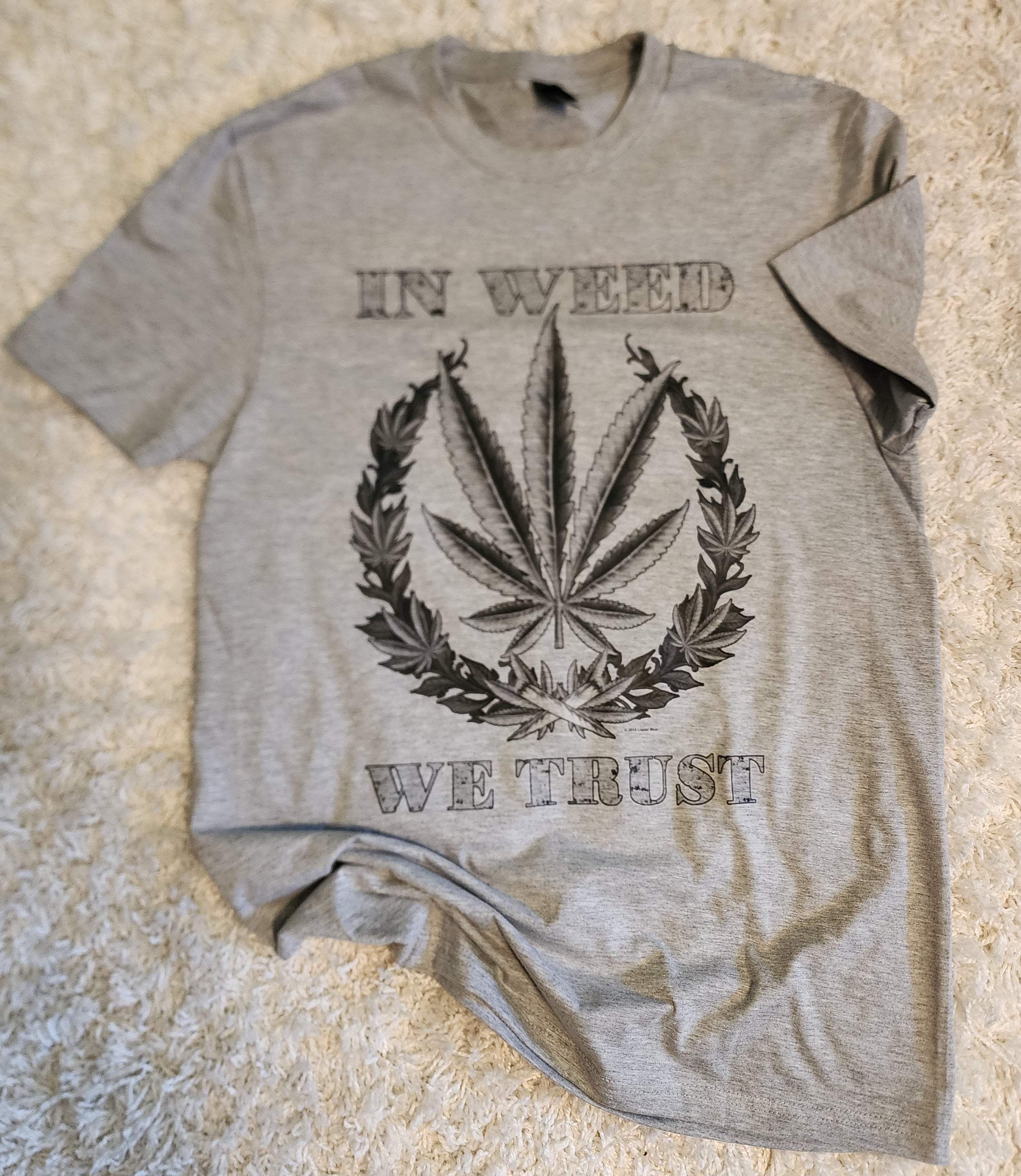 In Weed We Trust Solar T-shirt