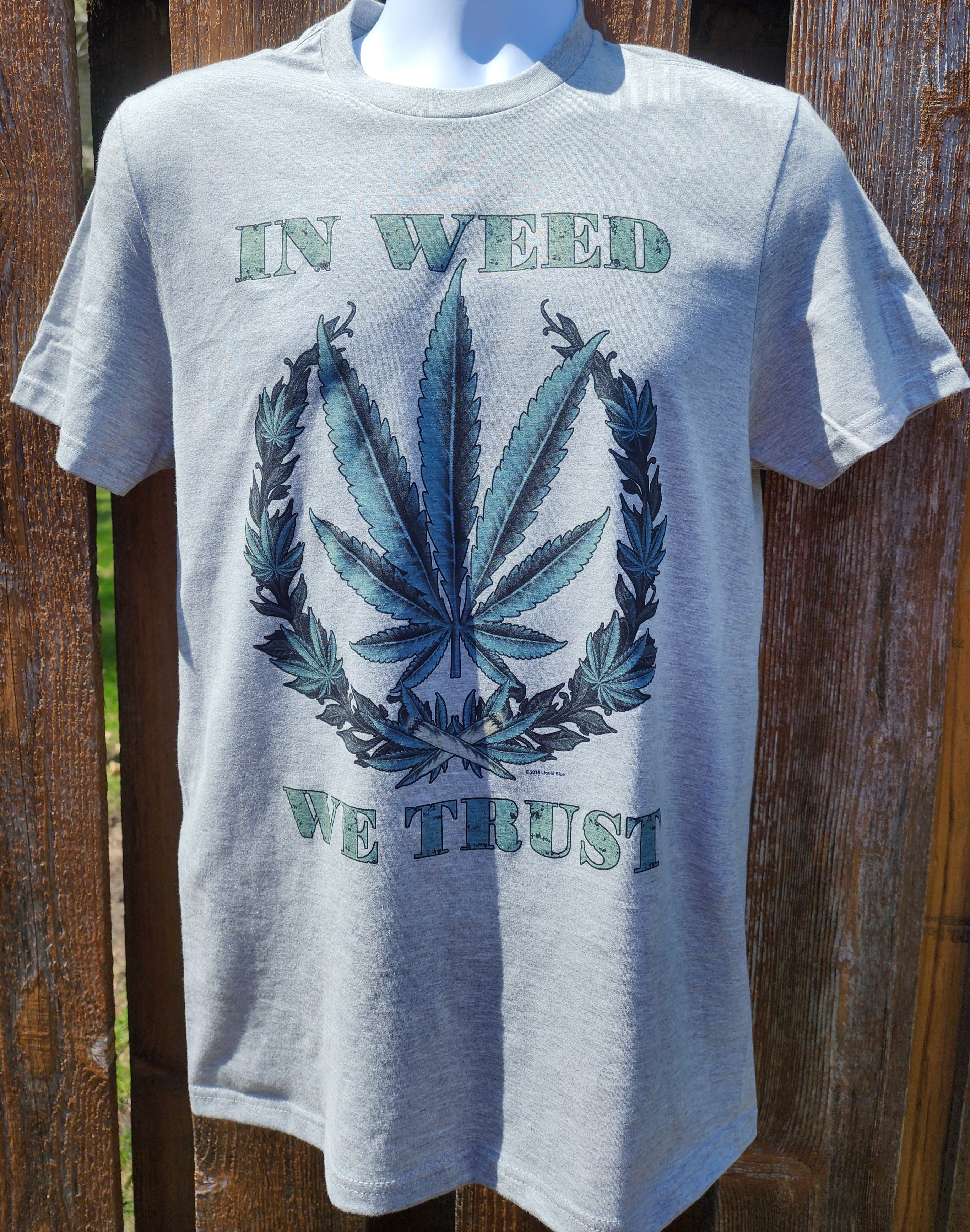 In Weed We Trust Solar T-shirt