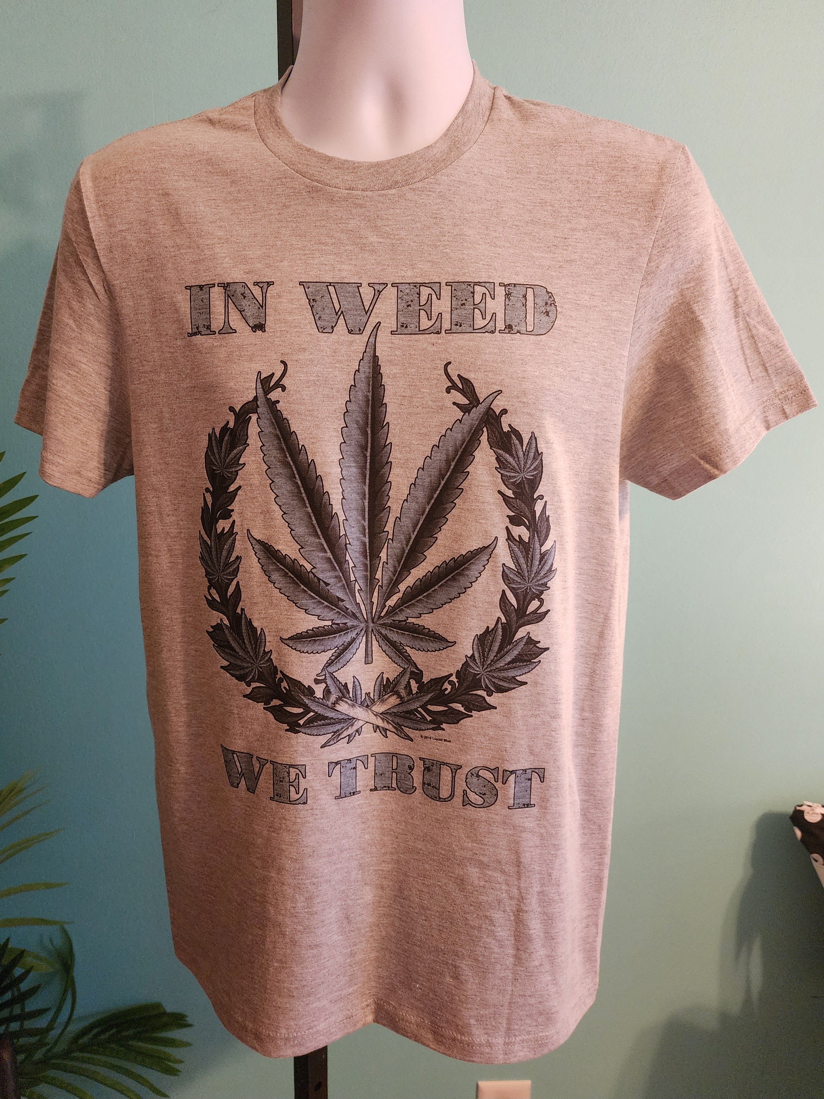 In Weed We Trust Solar T-shirt