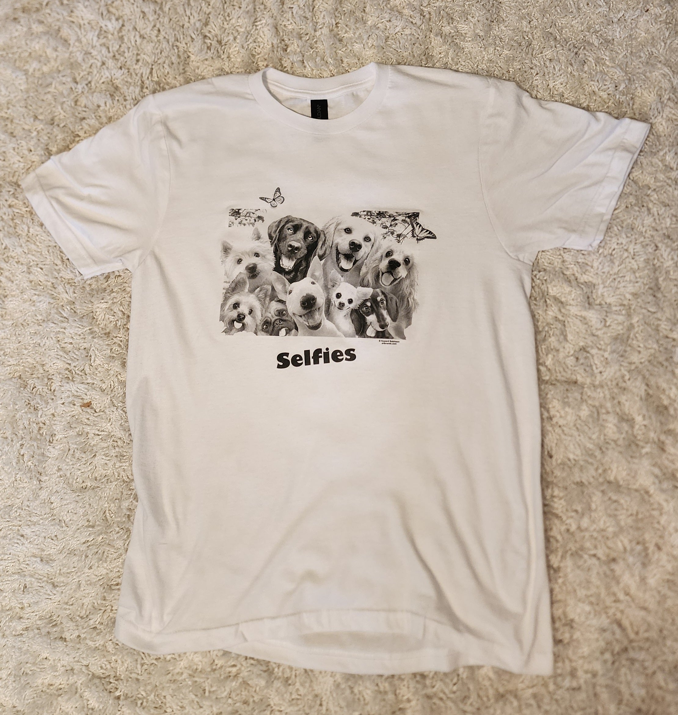 Solar Color Changing Selfie T-Shirt