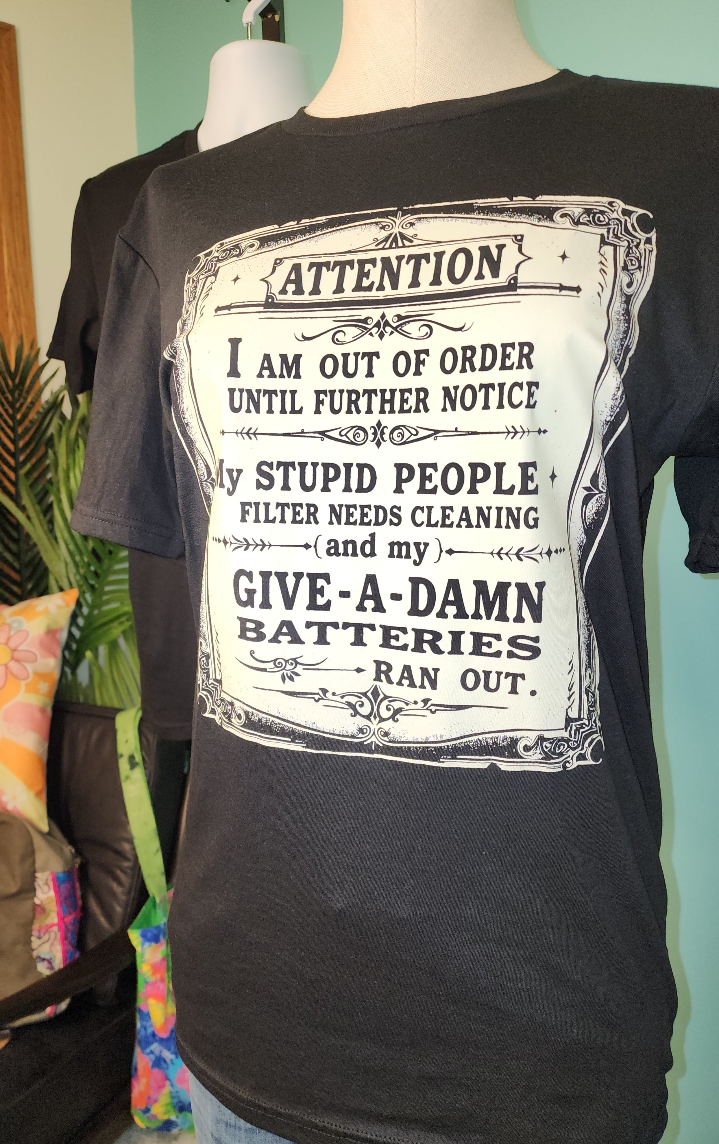 Attention T-shirt