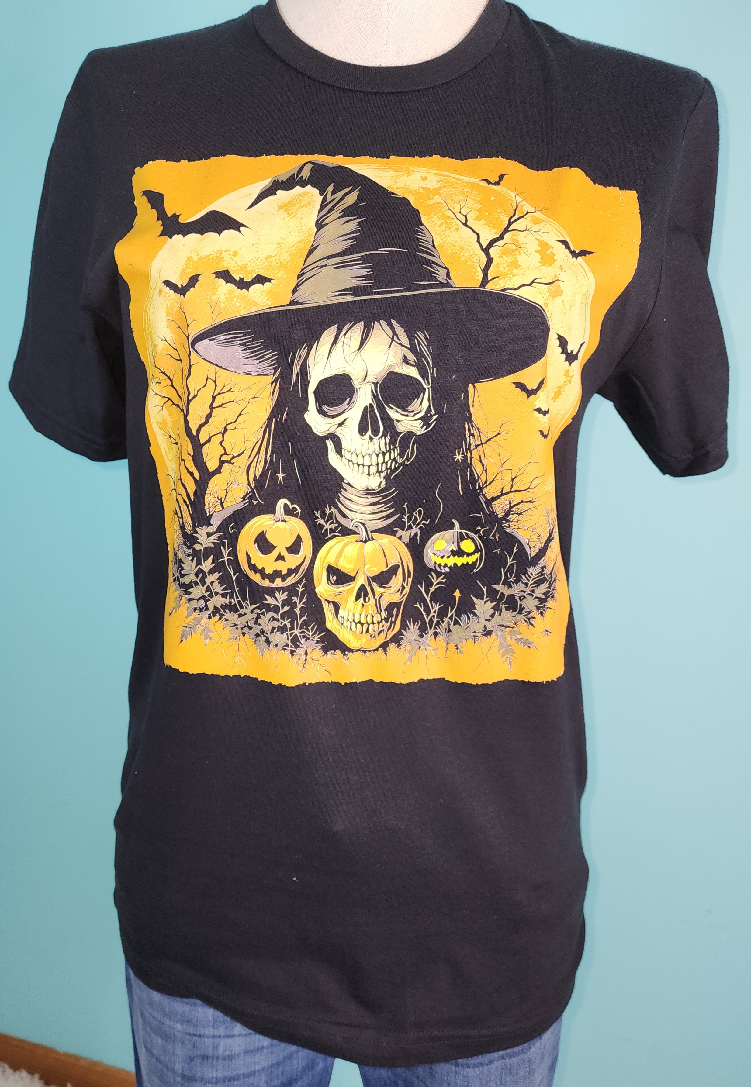 Witch and Pumpkins T-Shirt