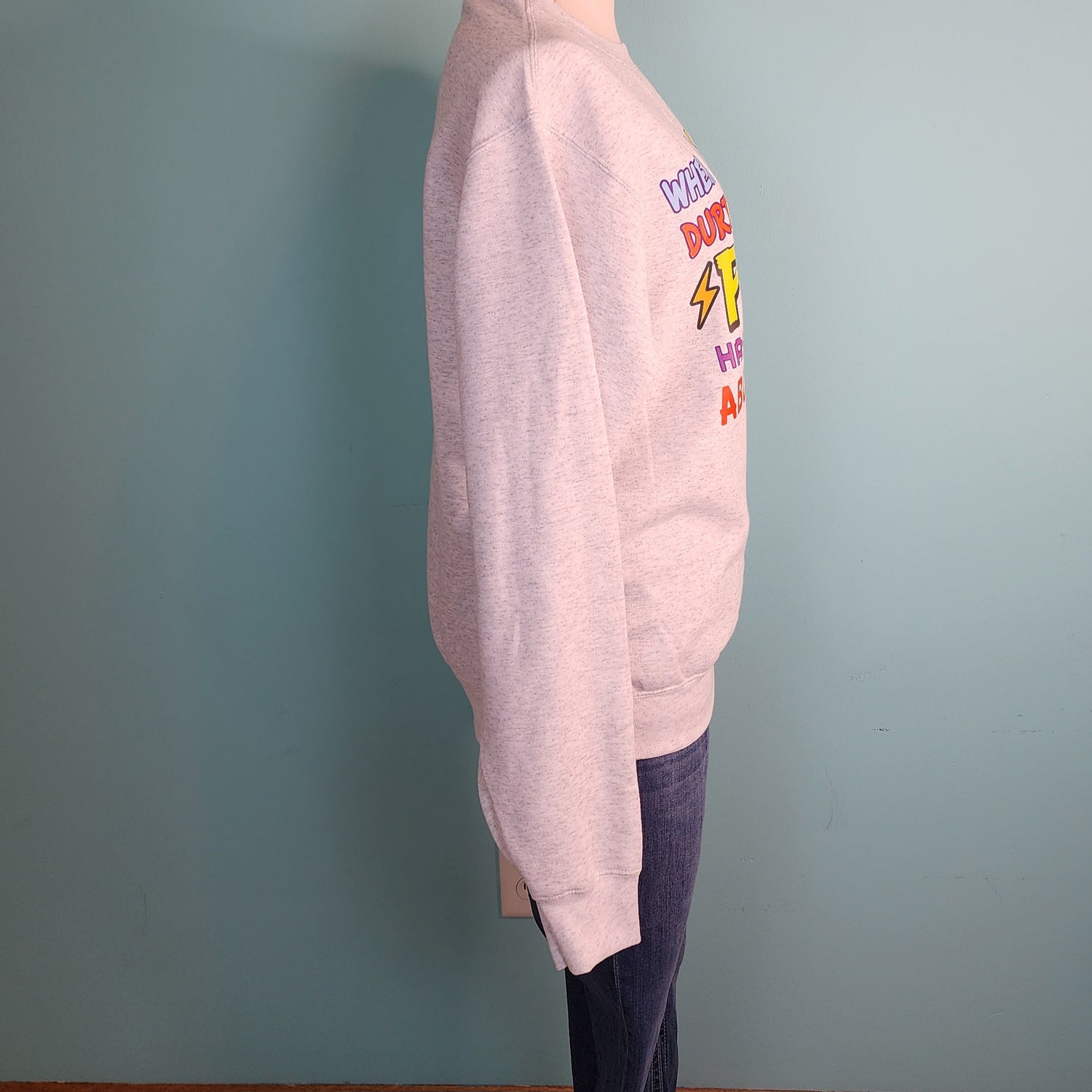 When a Woman Laughs Sweatshirt
