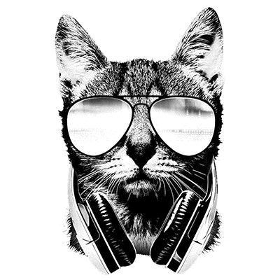 Solar Color Changing Cat Unisex T-Shirt - Random Hippie