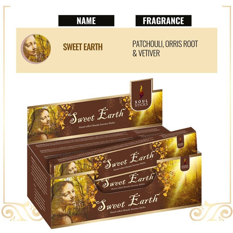 Soul Sticks - Sweet Earth Masala Incense