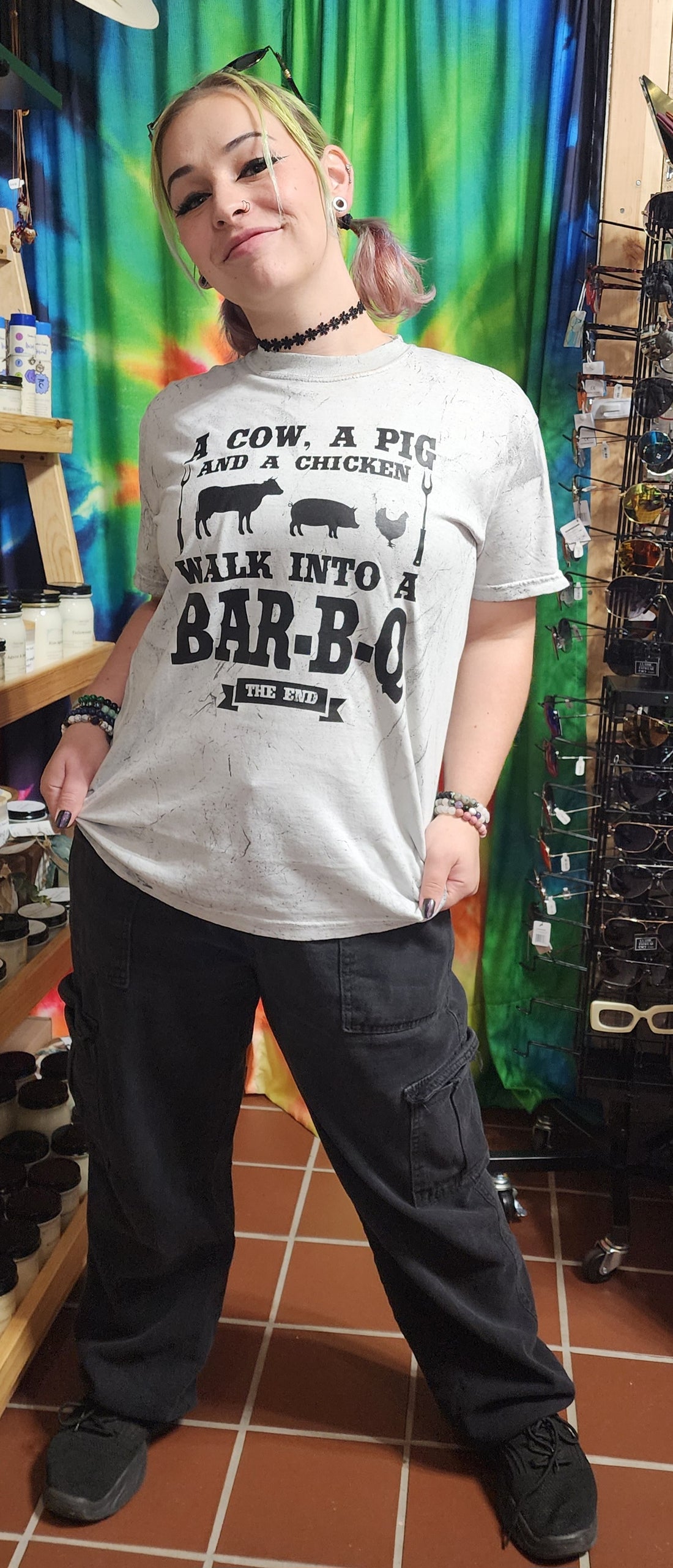 Barbeque T-shirt - Random Hippie