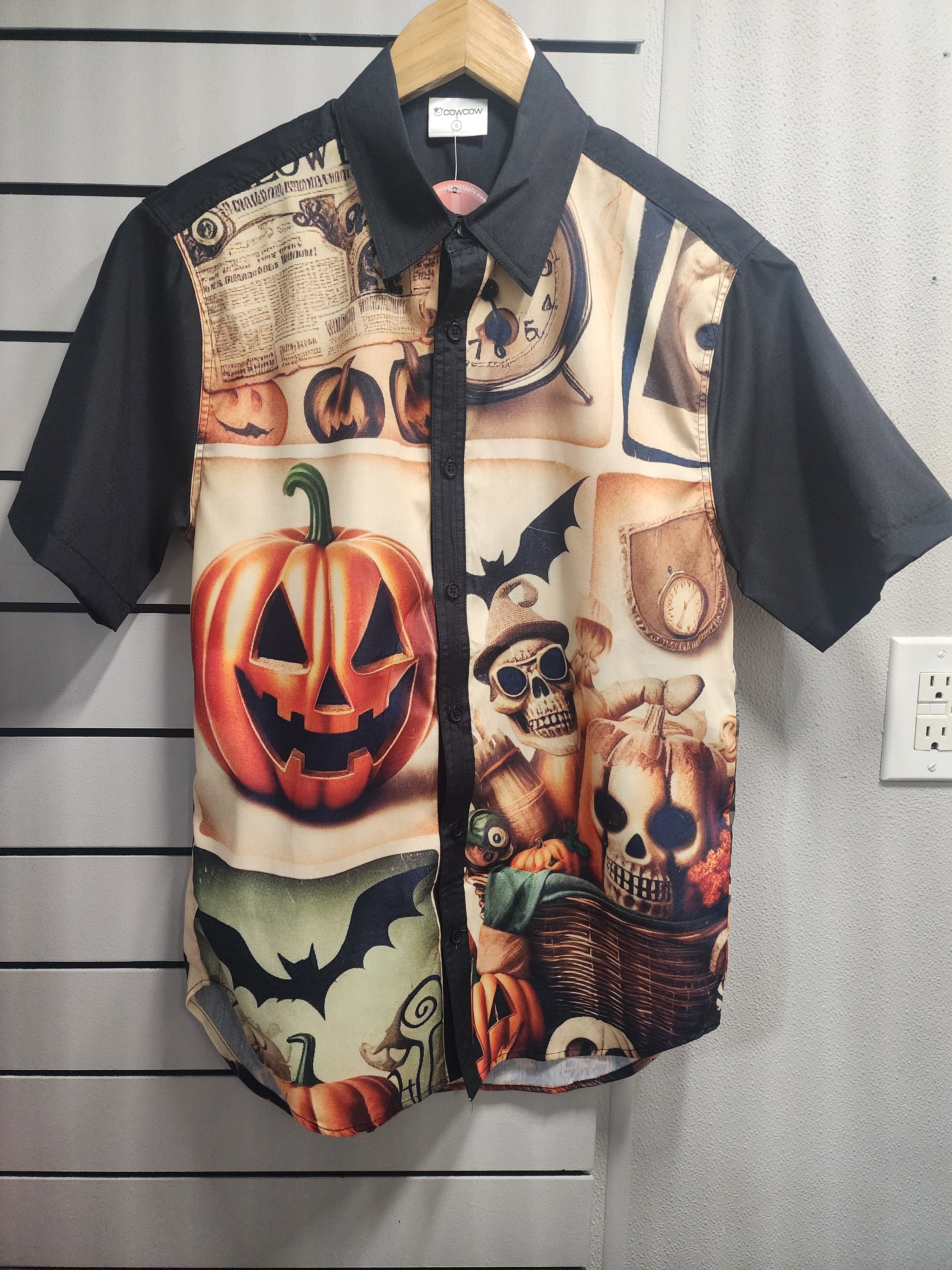 RH Halloween Button Down