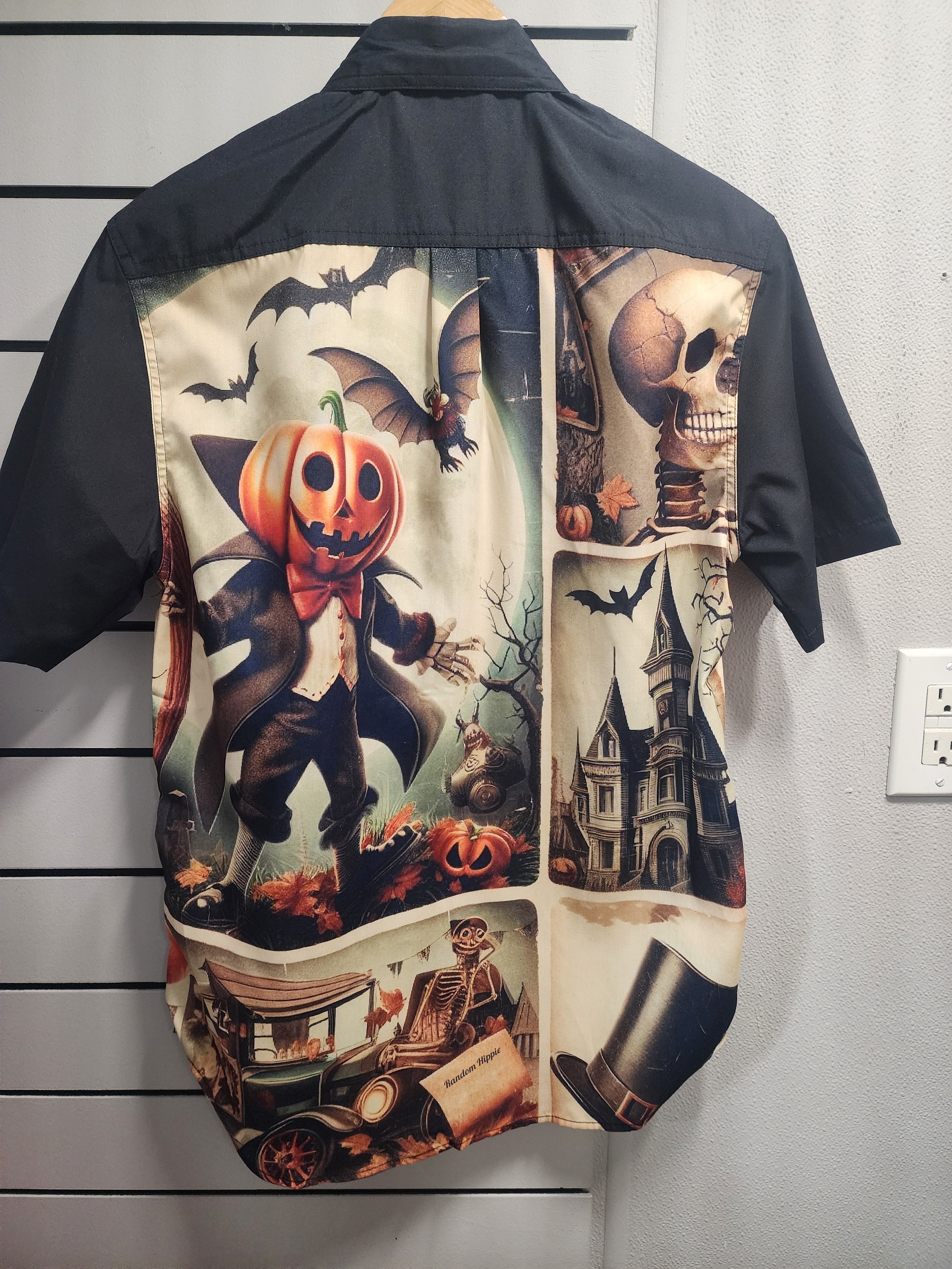 RH Halloween Button Down