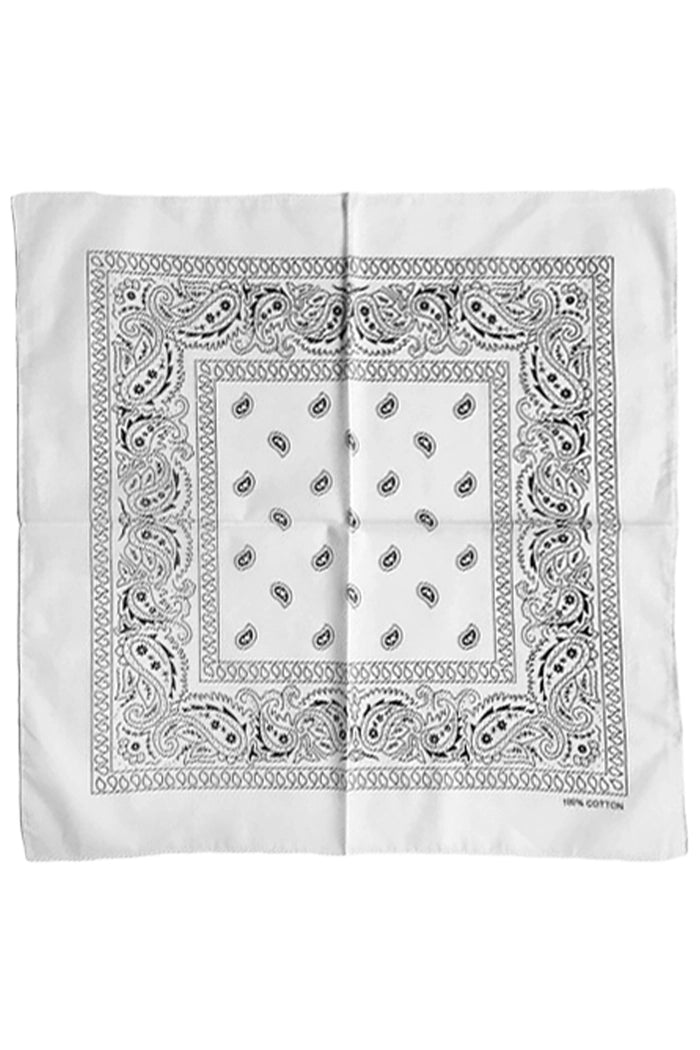 Paisley Print Square Bandanas