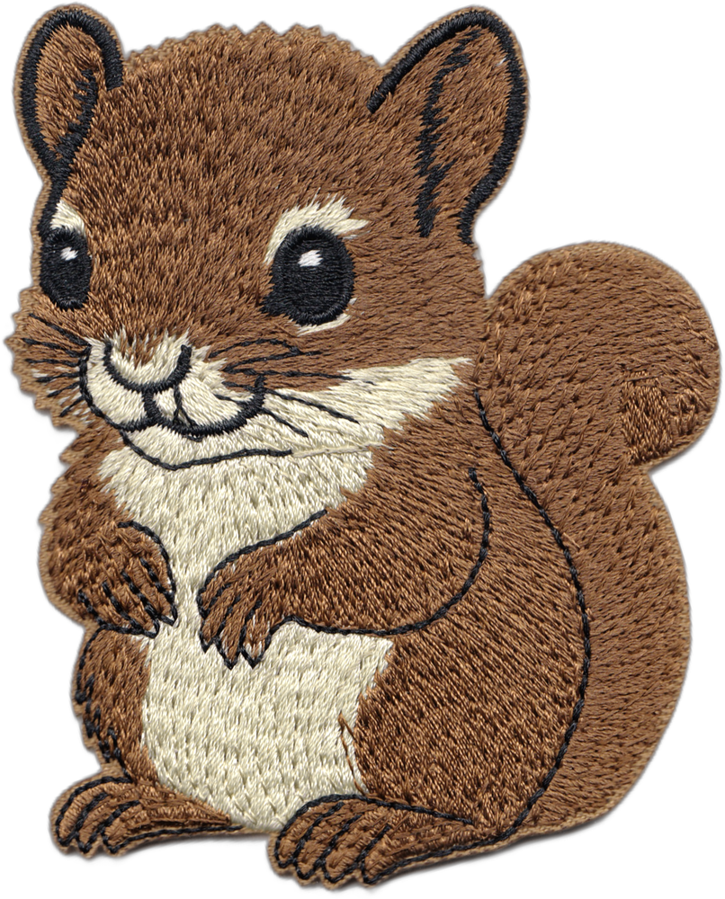 Patch - Adorable Cute Baby Squirrel - Nature Animals Forrest