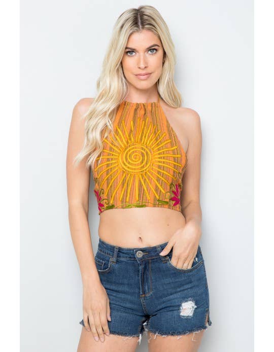 Halter Crop Top