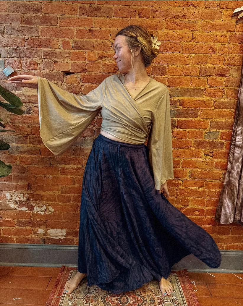 Hand Dyed Palazzo Pants