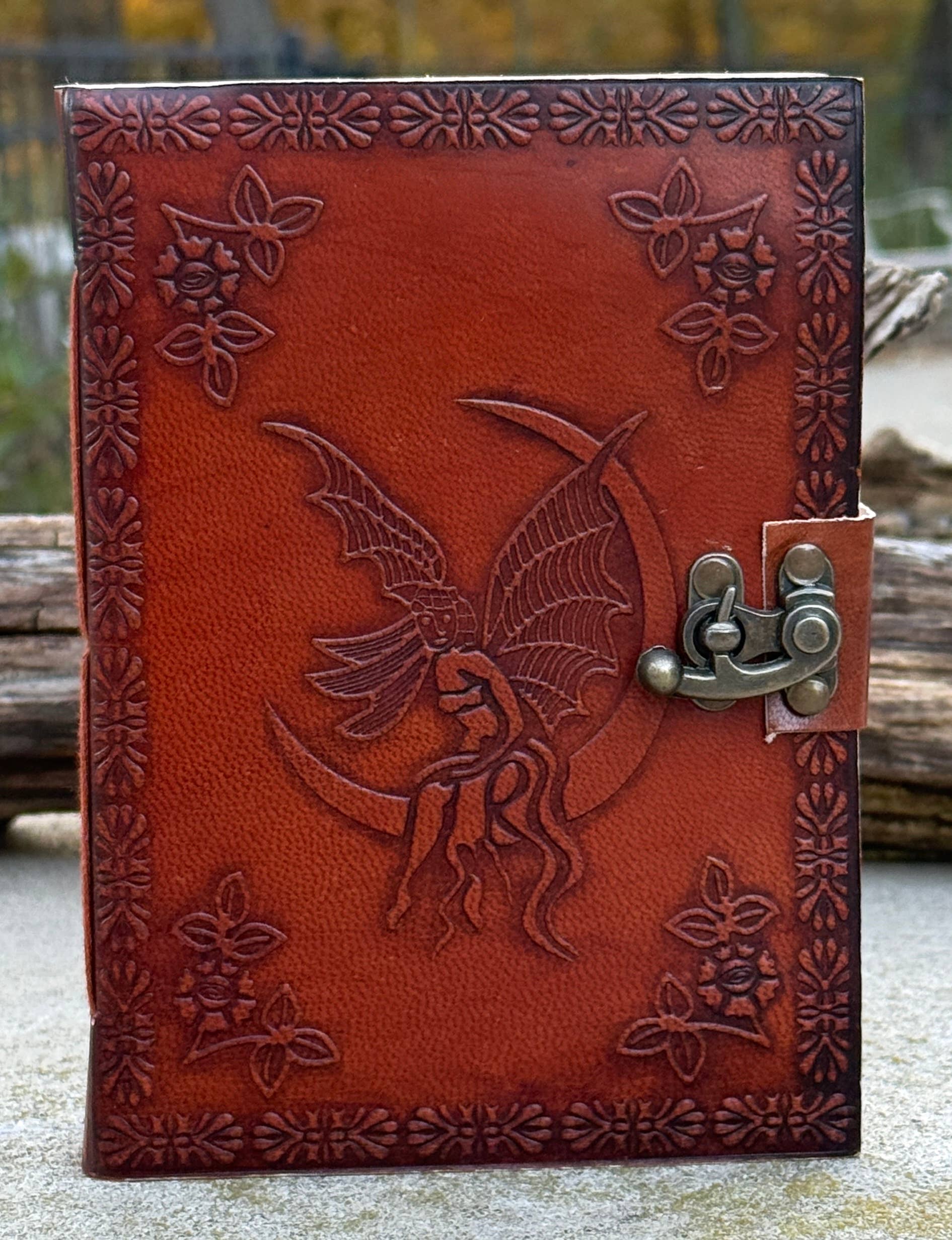 Angel Leather Journal Embossed