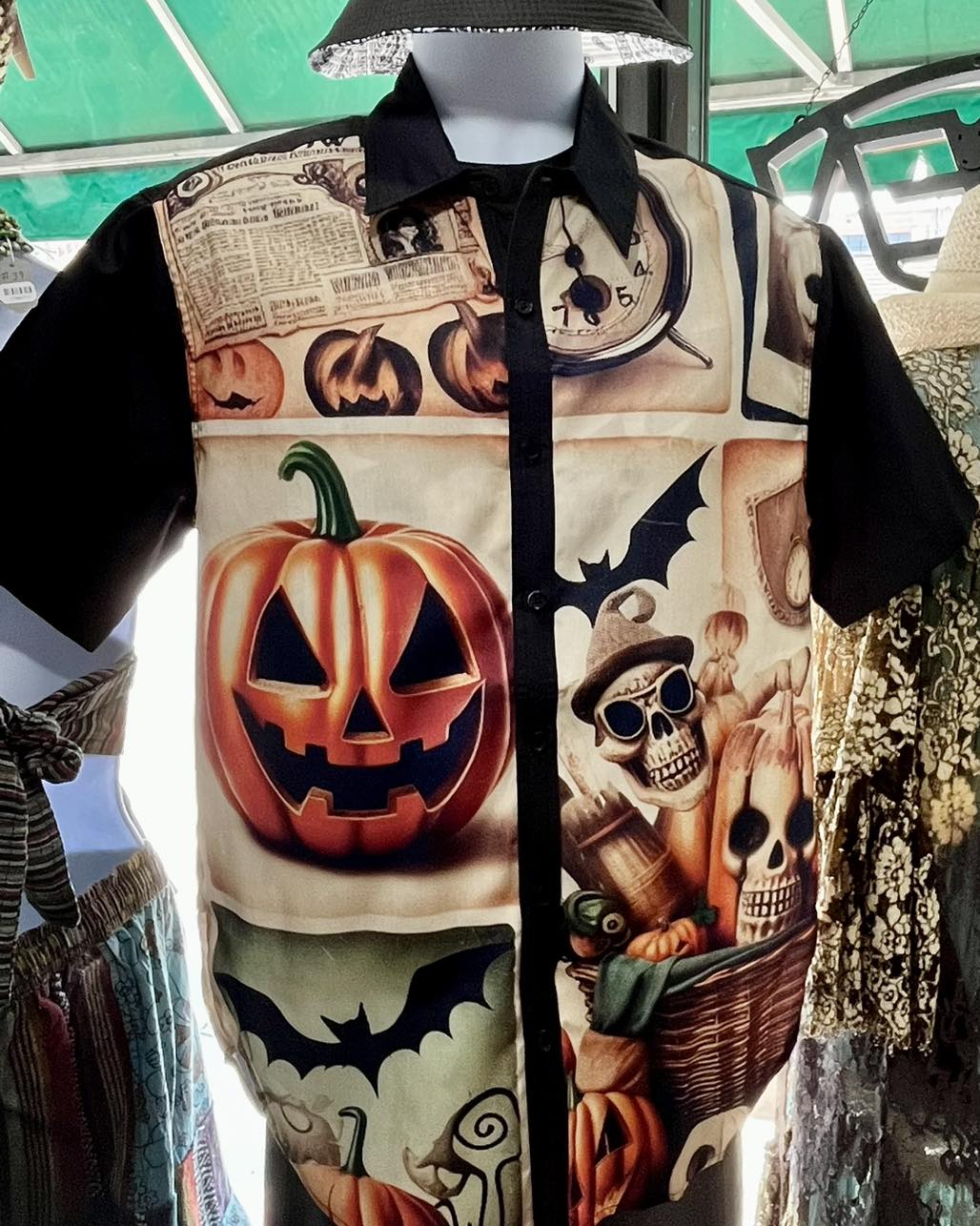 RH Halloween Button Down