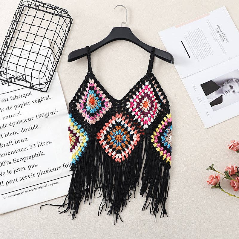 Bohemian Crochet Design Camisole