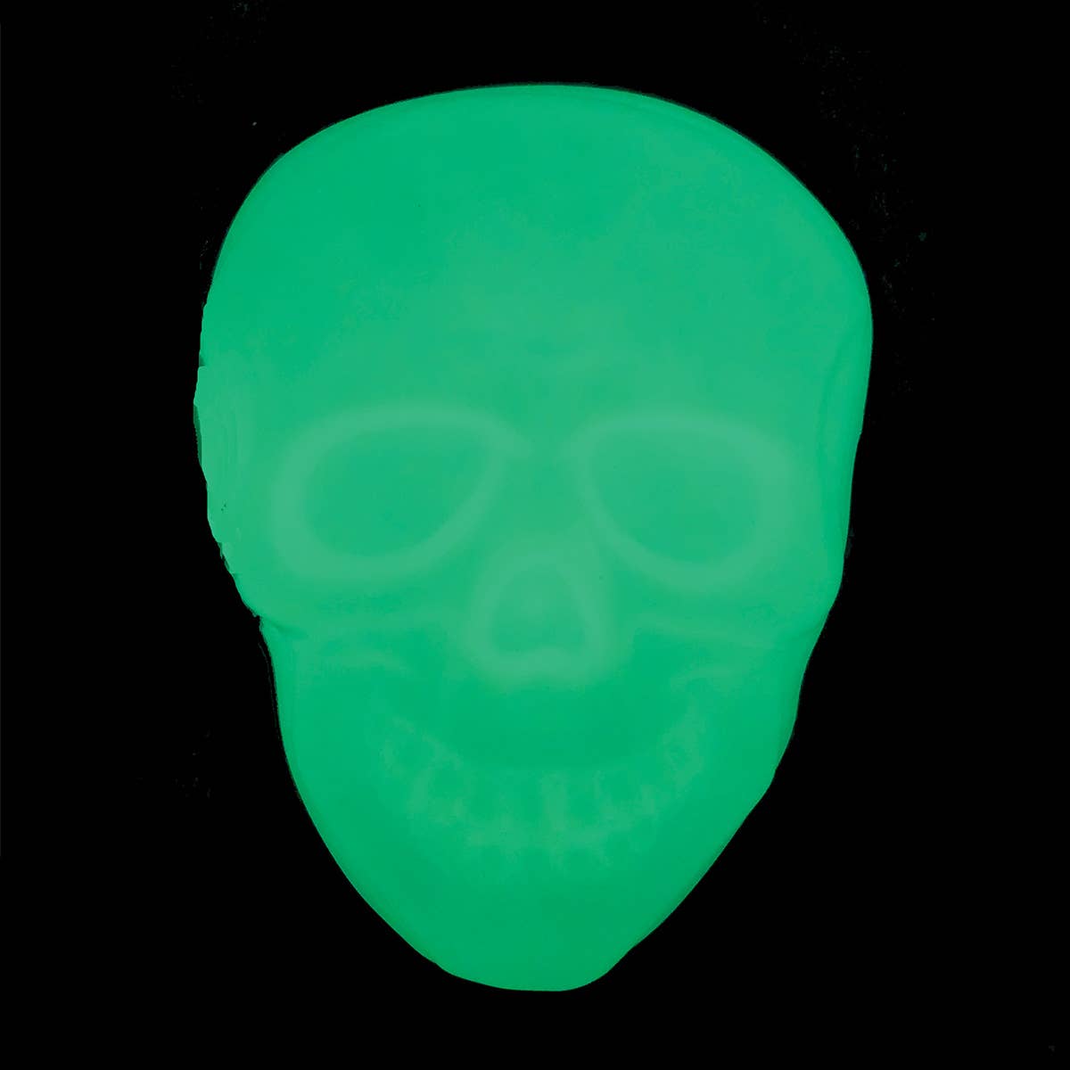 Skull Head Crossbody Bag: Green
