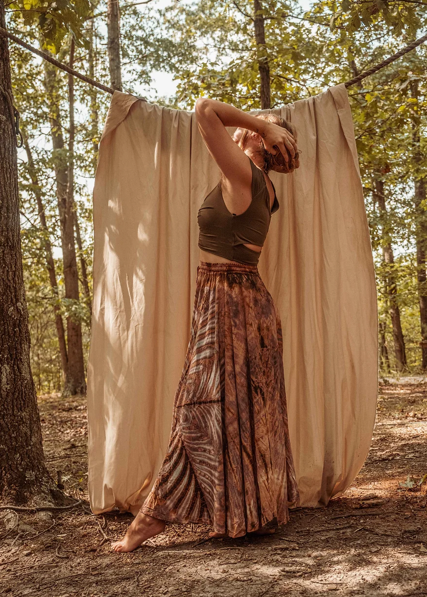 Hand Dyed Palazzo Pants