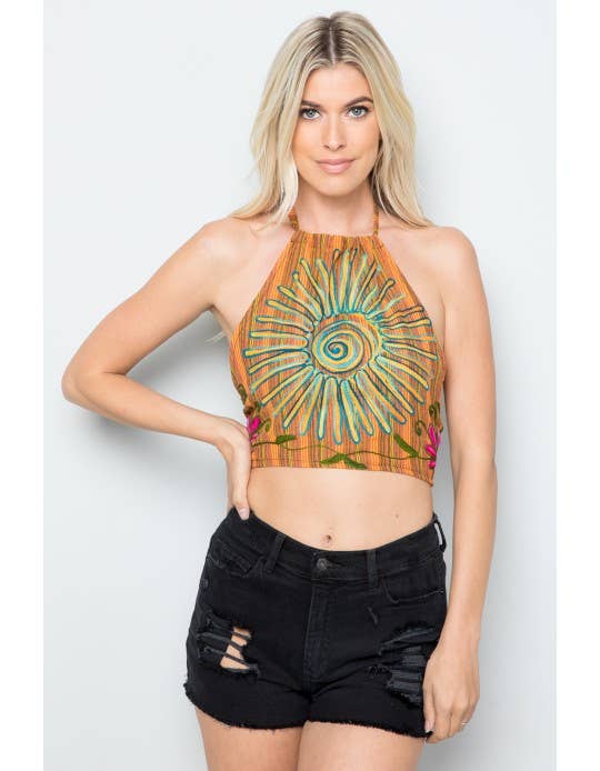 Halter Crop Top