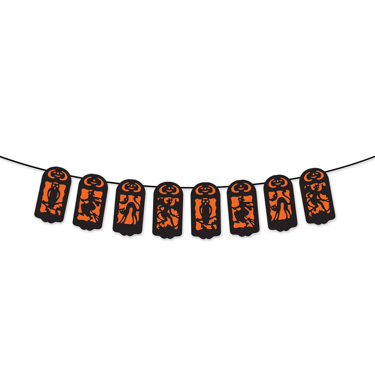 Vintage Halloween 7" x 6&