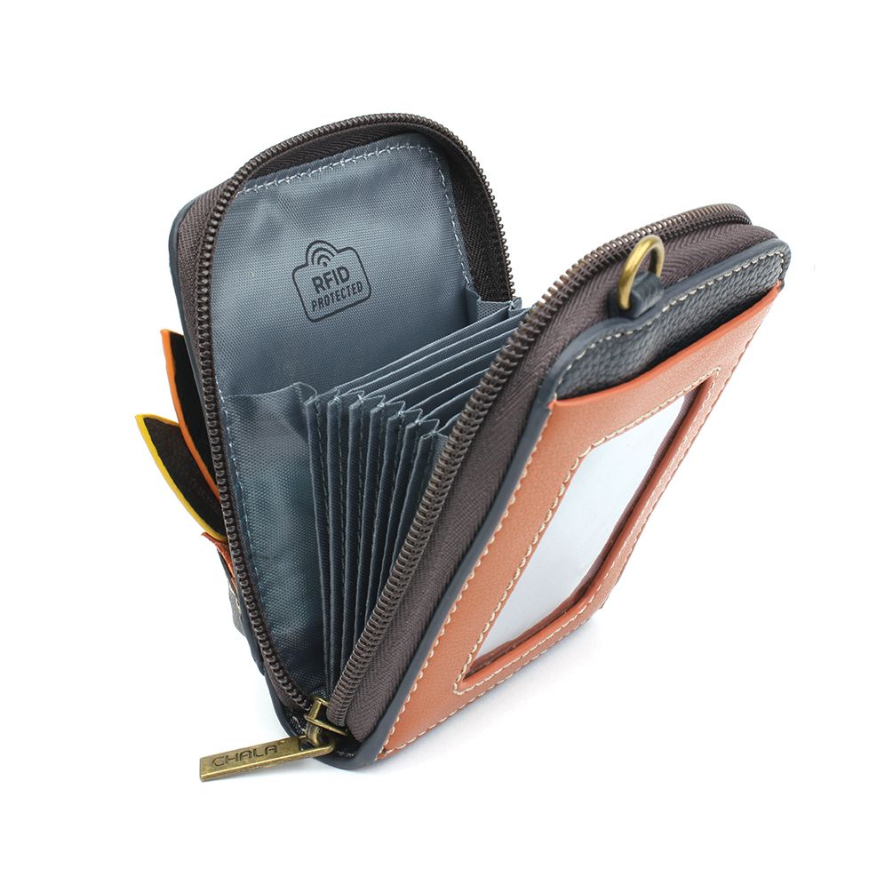 Wallet Wristlet Sunflower