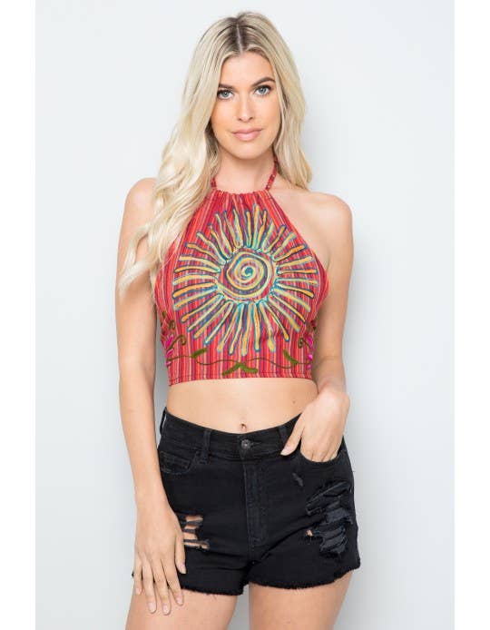 Halter Crop Top