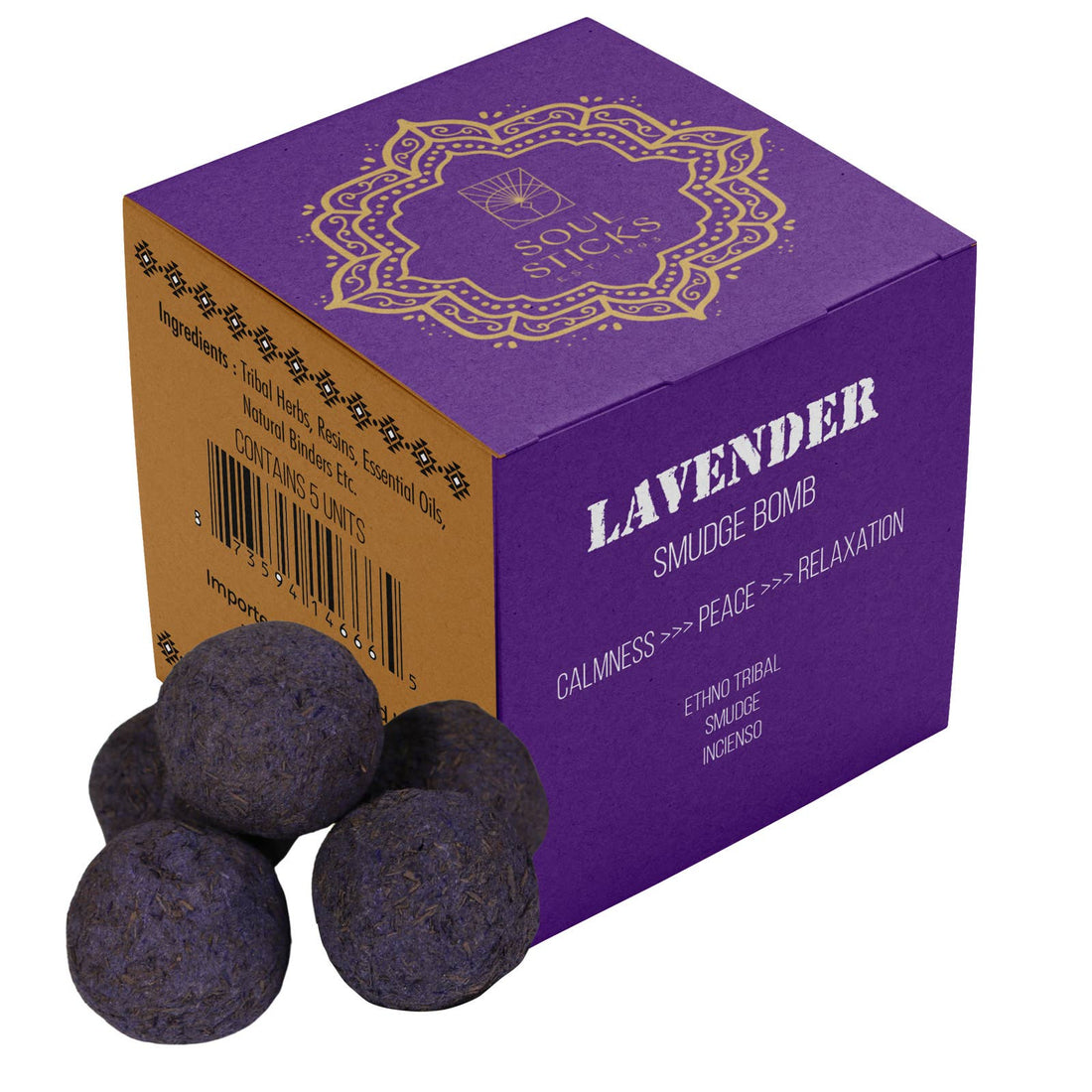 Lavender Smudge Bombs w/ Burner