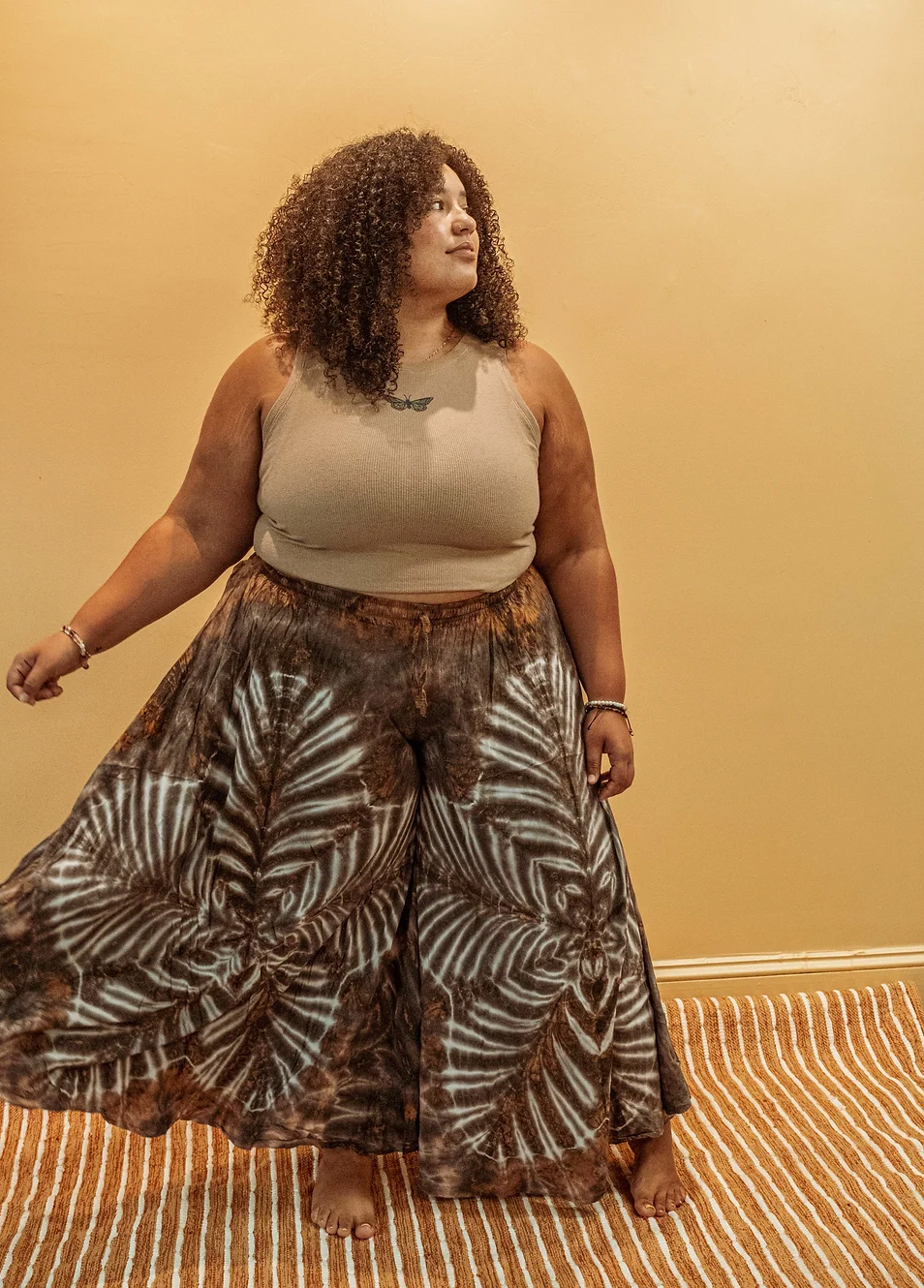 Hand Dyed Palazzo Pants