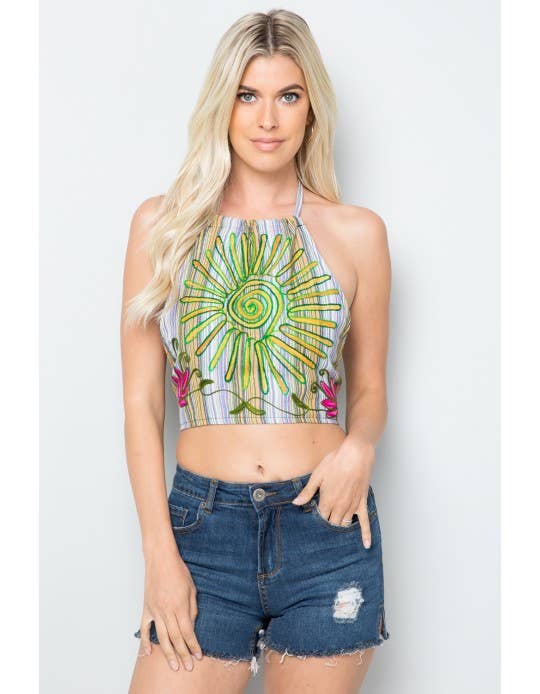 Halter Crop Top