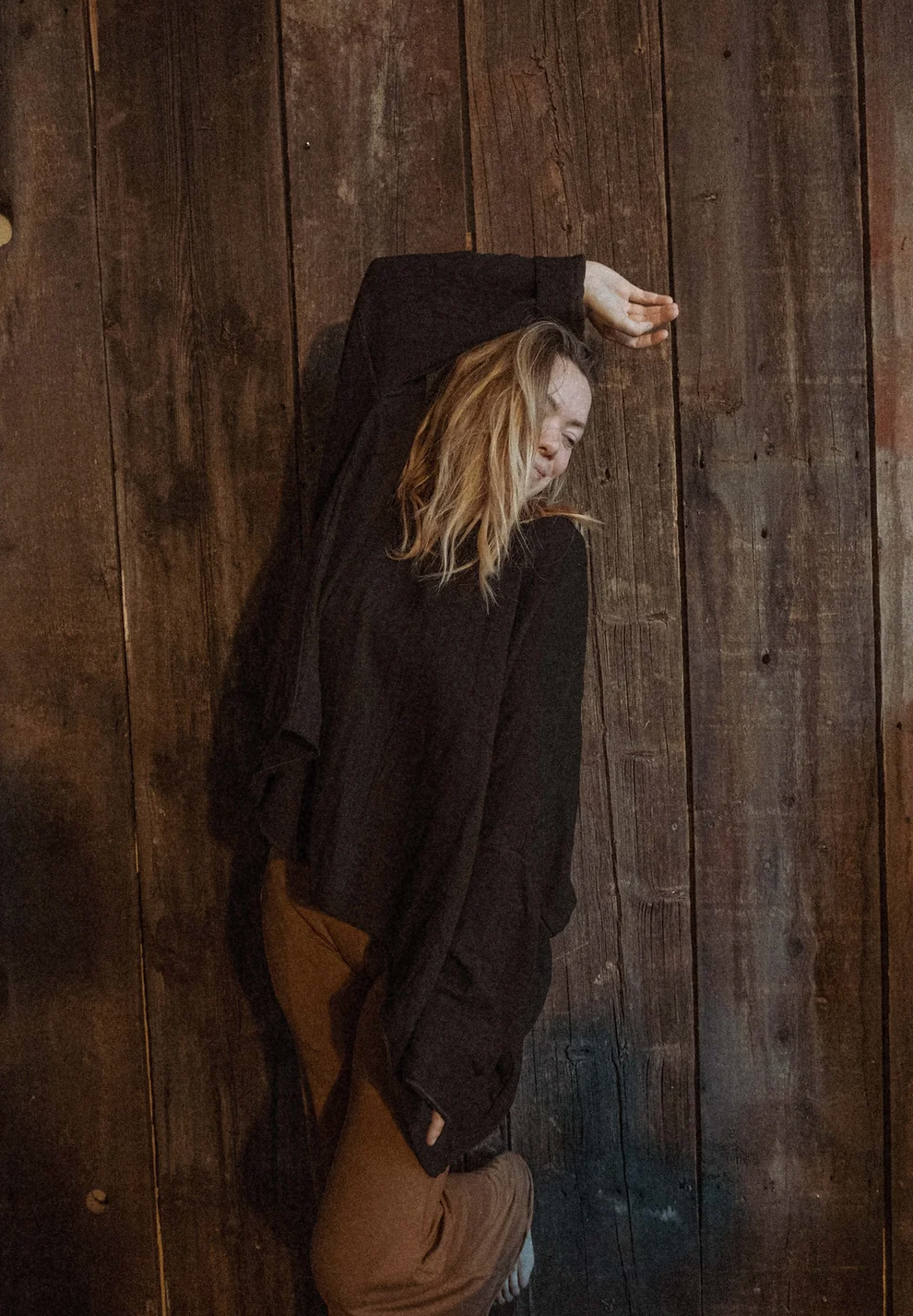 Organic Boho Unisex Pullover Flowy Shirt