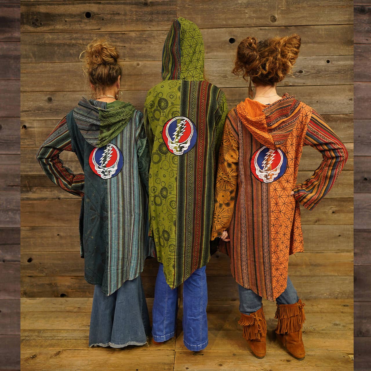 Grateful Dead Cotton Hooded Jacket