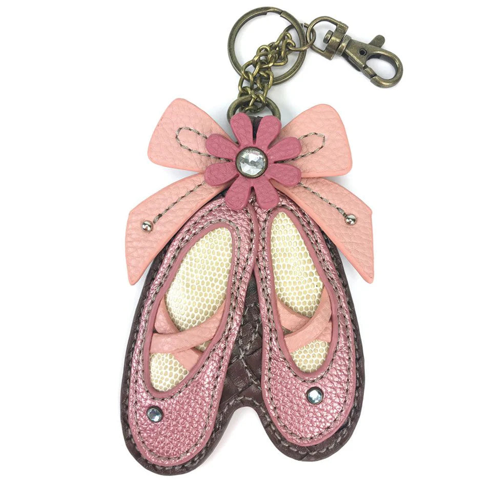 Key Fob/Coin Purse - Ballerina