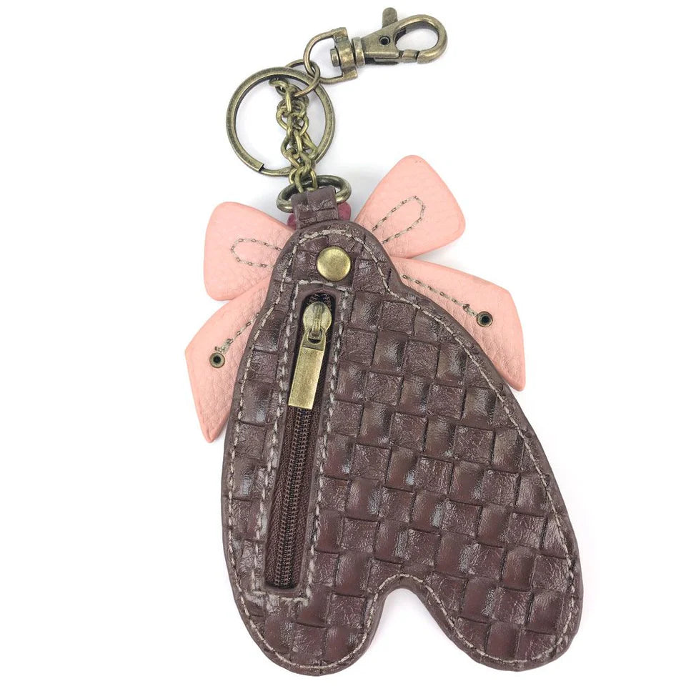 Key Fob/Coin Purse - Ballerina