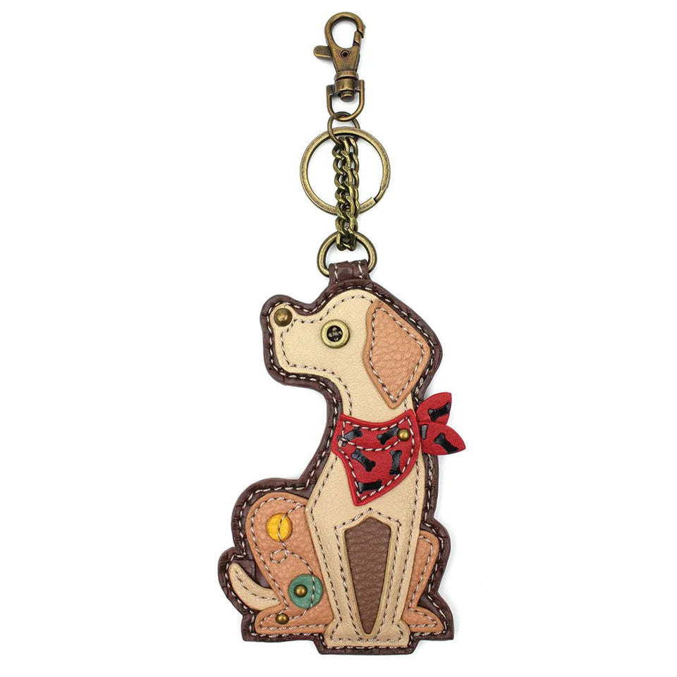 Key Fob - Yellow Lab