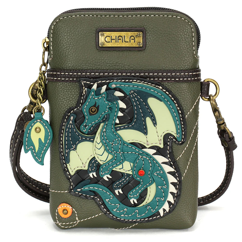 Cellphone Xbody - Turquoise Dragon