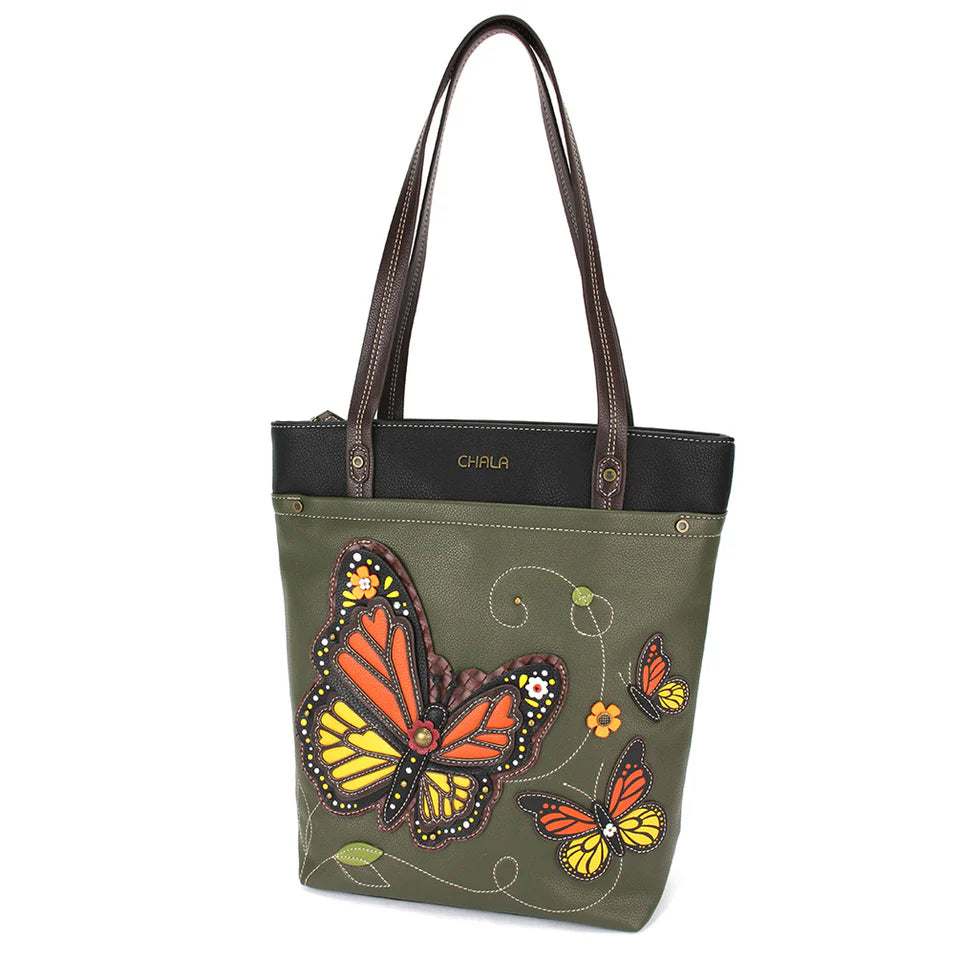 Deluxe Everyday Tote - Monarch Butterfly