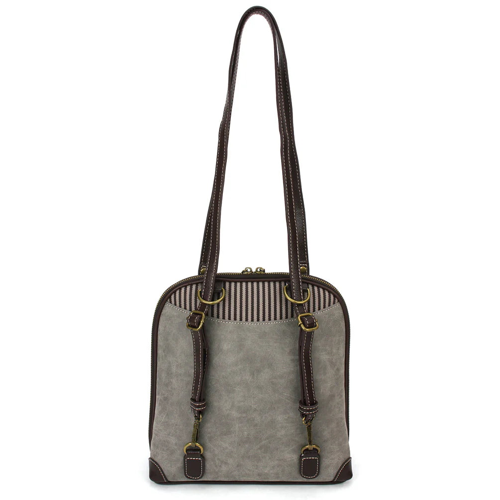 Convertible Backpack Purse - Black Cat