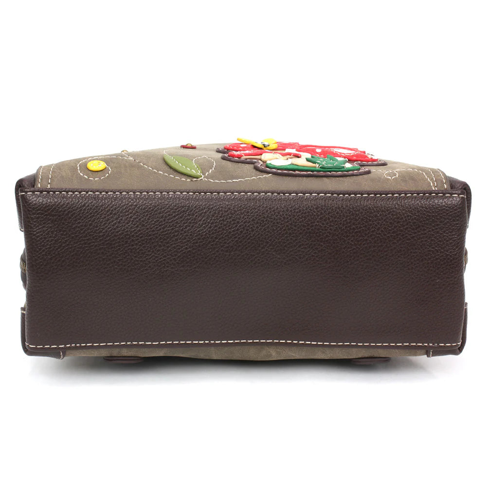 Convertible Backpack Purse - Mushrooms