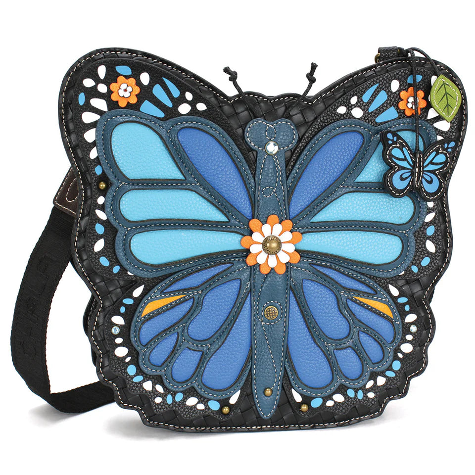 Novelty Purse - Blue Butterfly