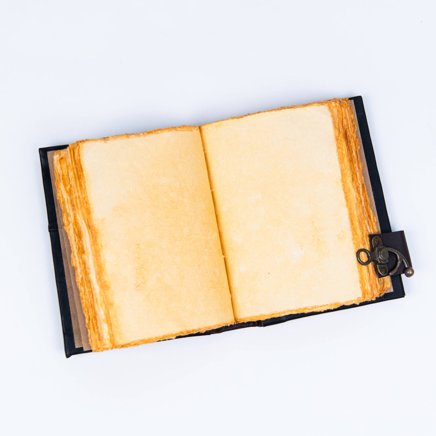 Leather Journal with Lover Print Quote