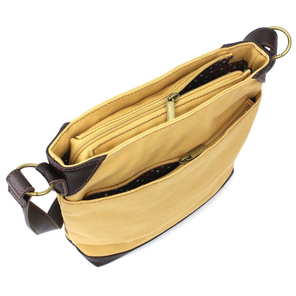 Canvas Crossbody - Horse (Brown)