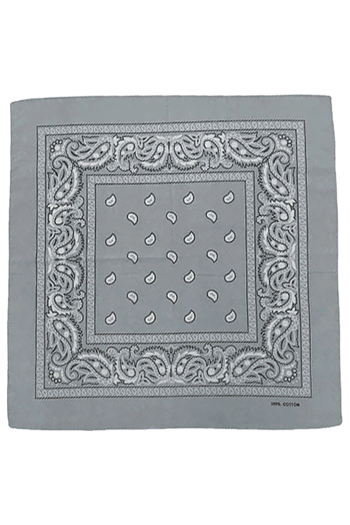 Paisley Print Square Bandanas