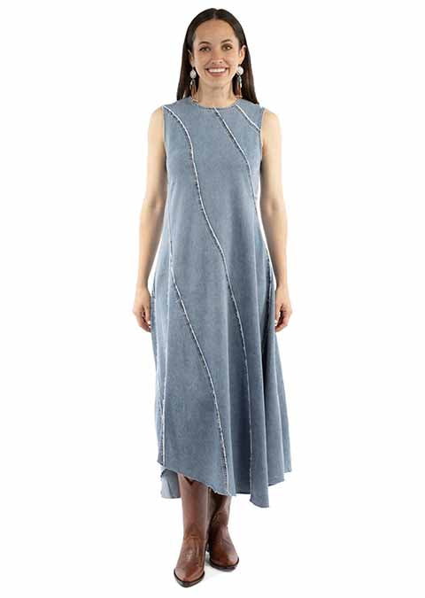 Long Denim Dress