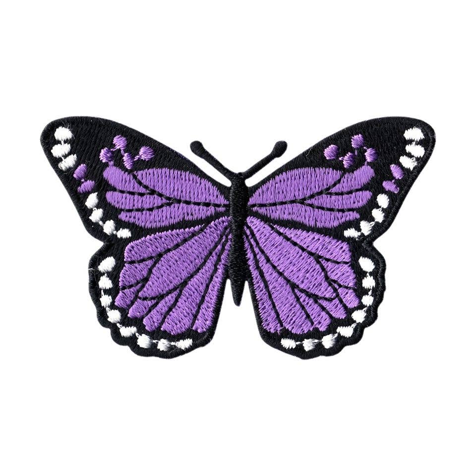 Patch - Butterfly - Beautiful Purple Monarch