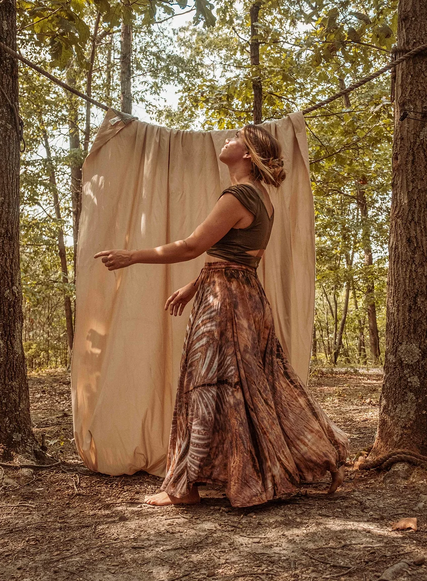 Hand Dyed Palazzo Pants