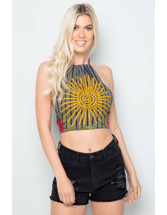 Halter Crop Top