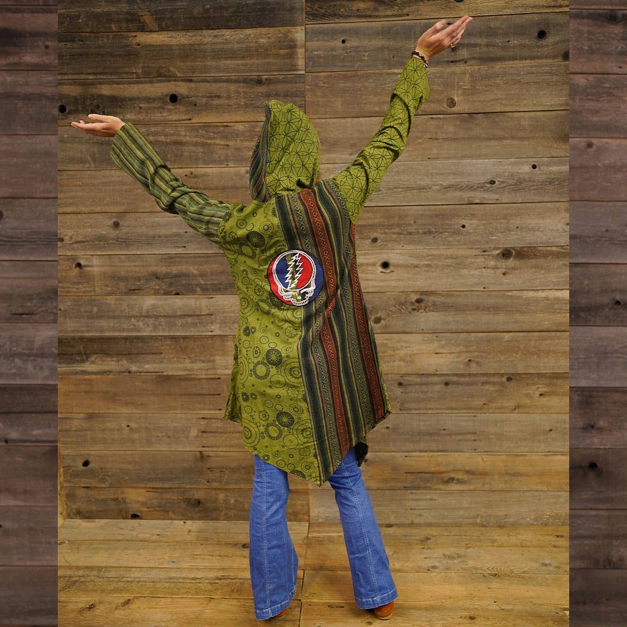 Grateful Dead Cotton Hooded Jacket