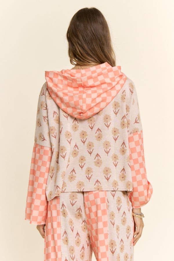 Retro Checkered Lounge Set